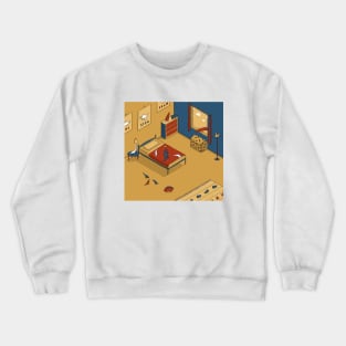 Dinosaur Bedroom Crewneck Sweatshirt